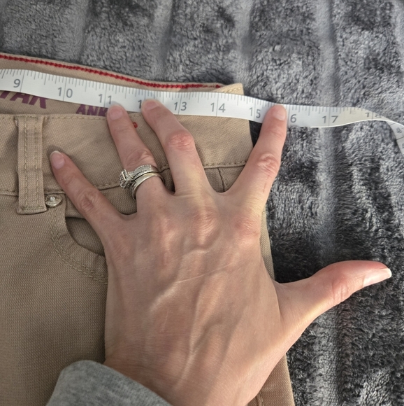 GOGO Tan Ankle Pants - Picture 3 of 6